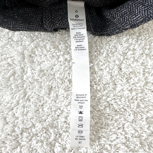 Lululemon Define Jacket Women’s Size 6 in Heathered Herringbone - Picture 2 of 4